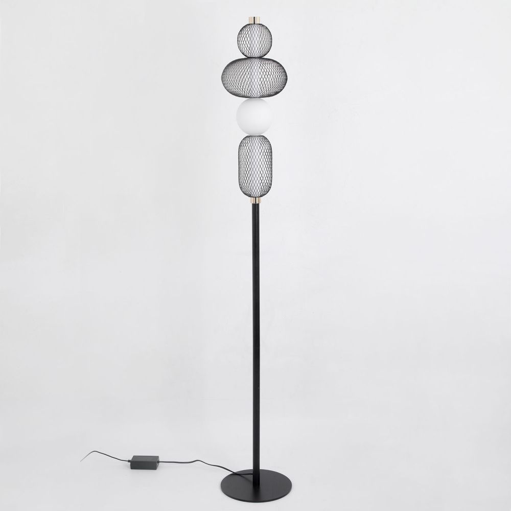 Торшер *25*160-160 см, 1*LED*18W, 4000K, Lussole  LSP-0945, черный