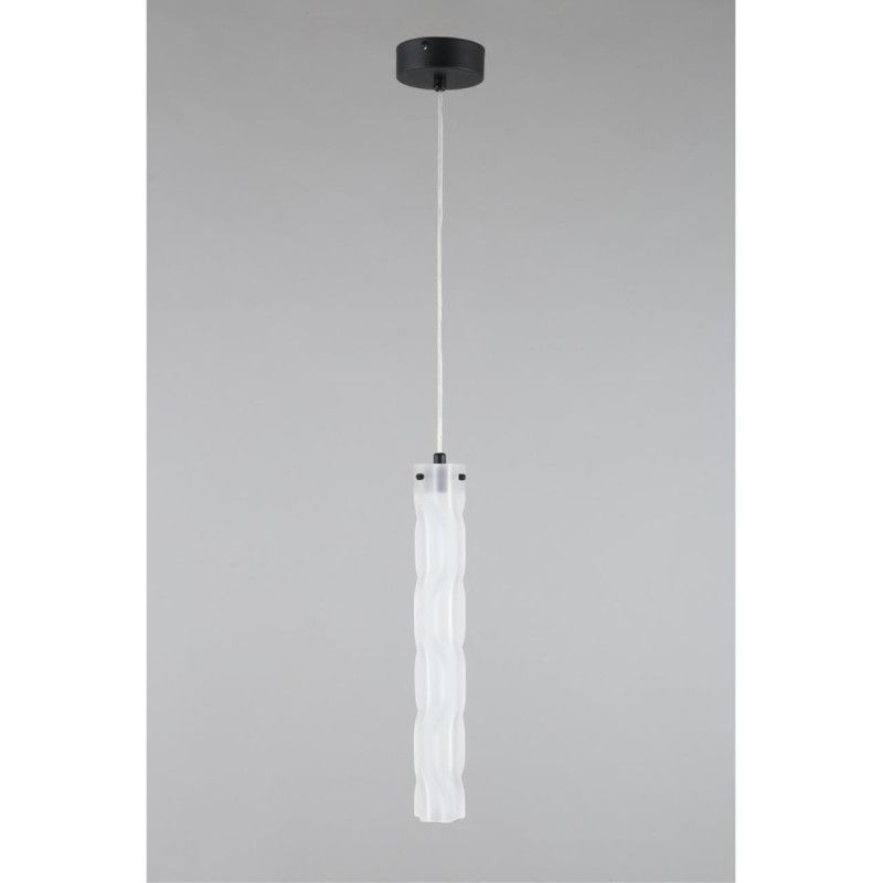 Подвесной светильник 6*55-180 см, 1*LED, 6W, 3000K, Aployt Dzhosi APL.326.06.01, черный