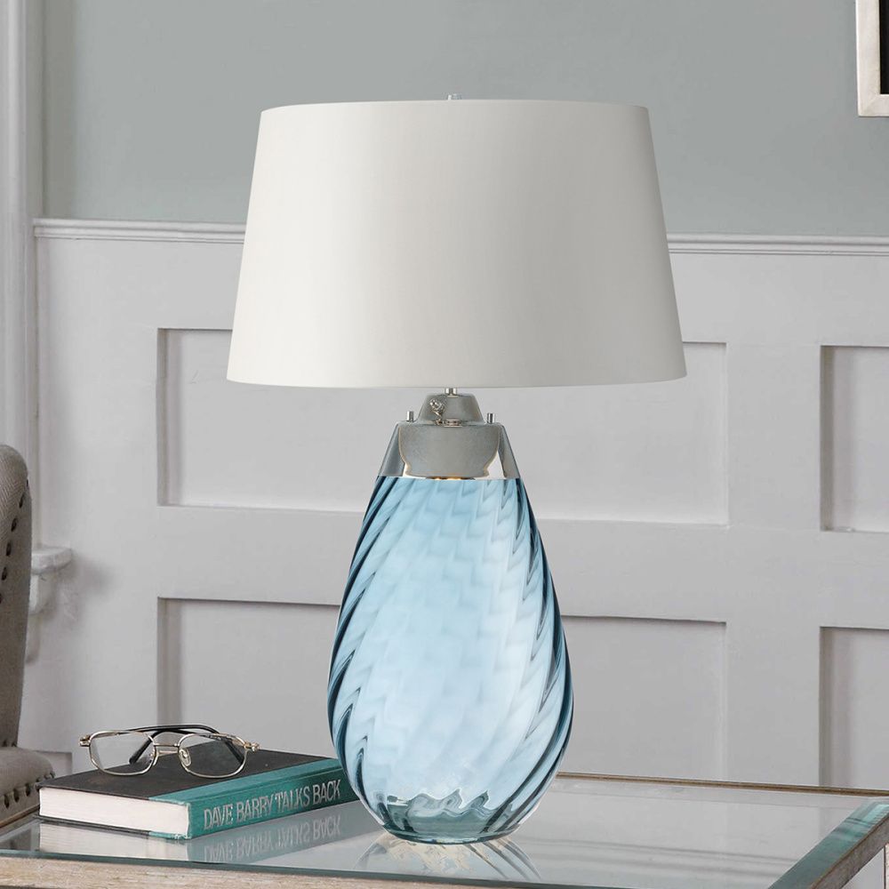 Настольная лампа Elstead Lighting, Арт. LENA-TL-L-BLUE-OWSS