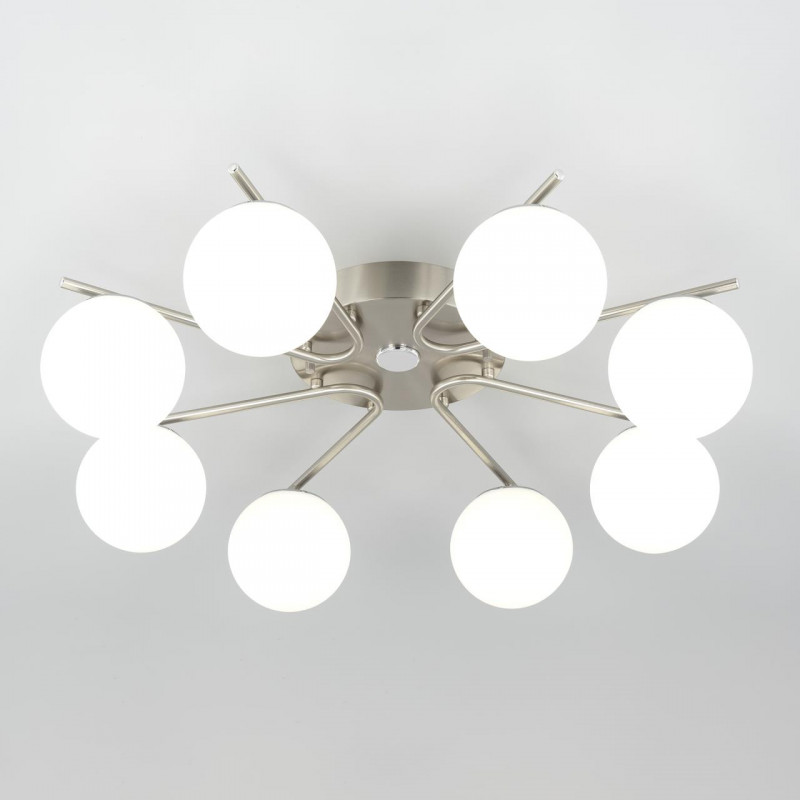 Люстра 78*20 см, LED*90 W, 3000-5500 К, Матовый хром Citilux Адам CL228A181