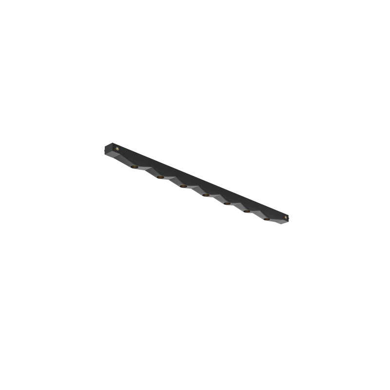 Светильник на шине 32*1,4*4539,2 см, LED, 12W, 3000-6000К, Maytoni Technical Spiky TR175-1-12WTW-M-B черный