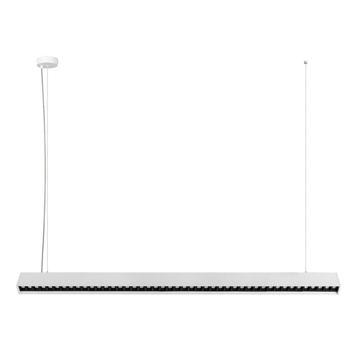 Подвесной светильник 120*4,5*7,5 см, 1*LED*40W 4000K LOFT IT Vim 10318/B White белый