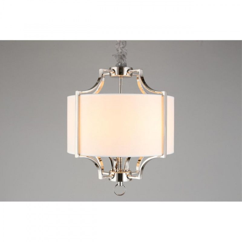 Подвесная люстра 43*70-150 см, 5*E14, 40W, Aployt Romilda APL.732.16.05, хром