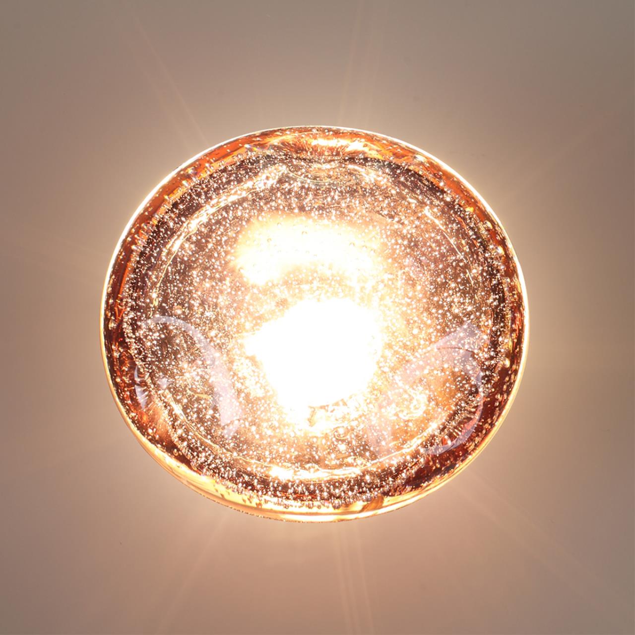 Настенный светильник 11*17 см, 1*LED*4W 3000K Odeon Light MELA 7043/4WL бронзовый