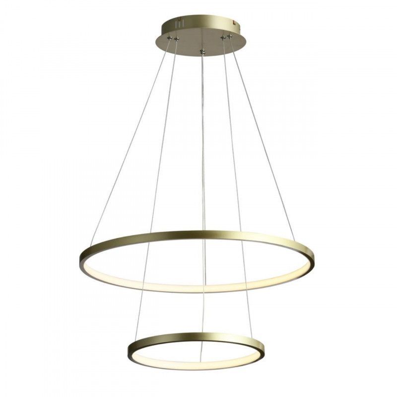 Каскадная люстра 60*40-150 см 60W, 4000K, Aployt Lunet APL.014.03.60, золотой