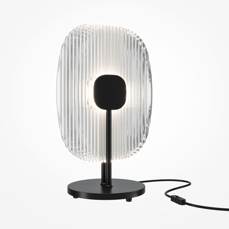 Настольный светильник Maytoni Eclipse MOD152TL-L1BK 18*24 см, 1*LED*6W, Матовый Черный