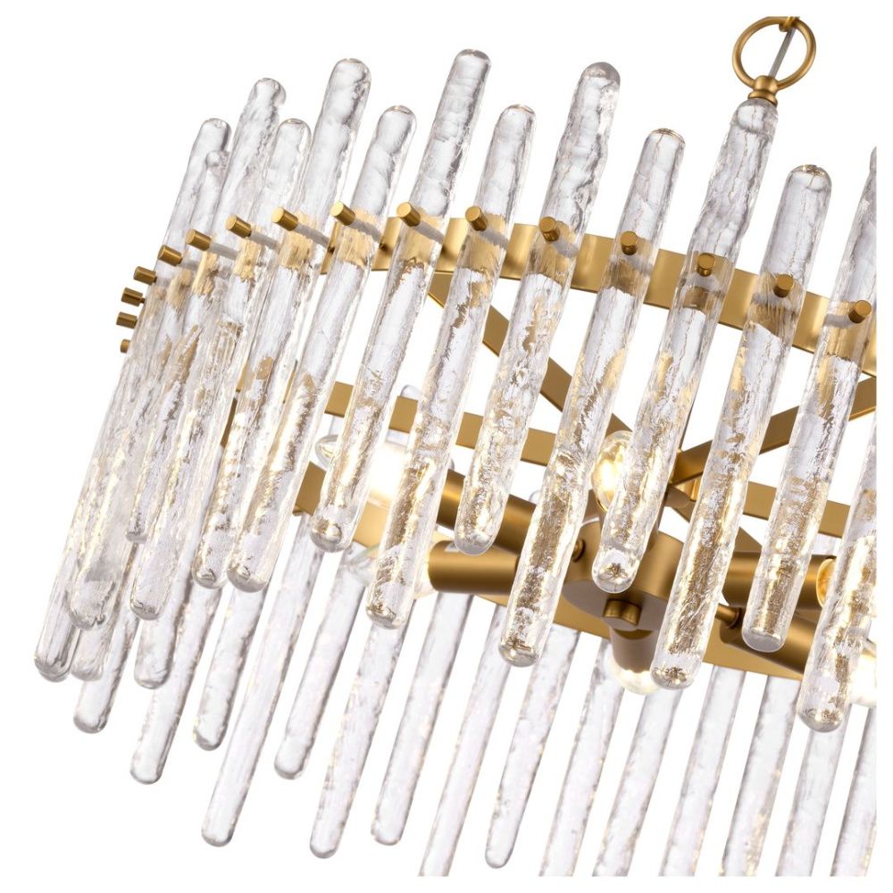 Подвесная люстра 61 см, Wertmark Marleen WE328.06.503, бронза