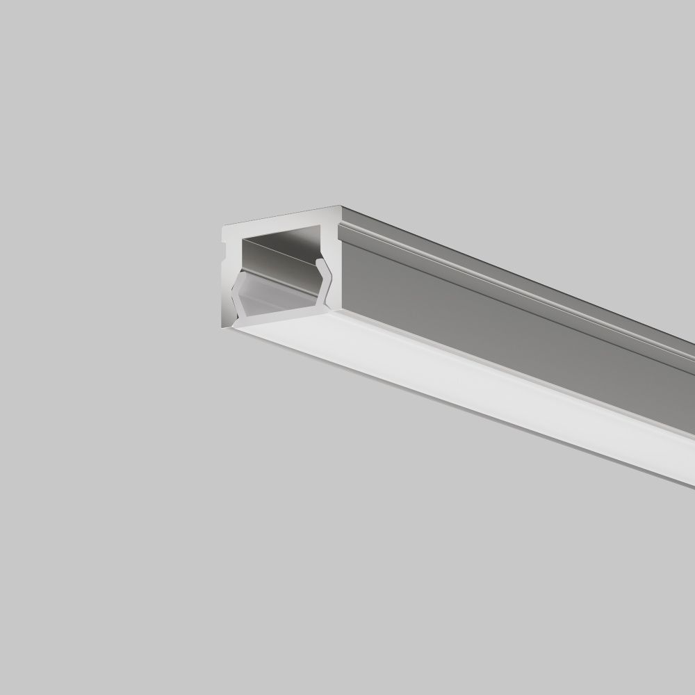 Алюминиевый профиль накладной Maytoni Led Strip Накладной профиль Серебро 631001