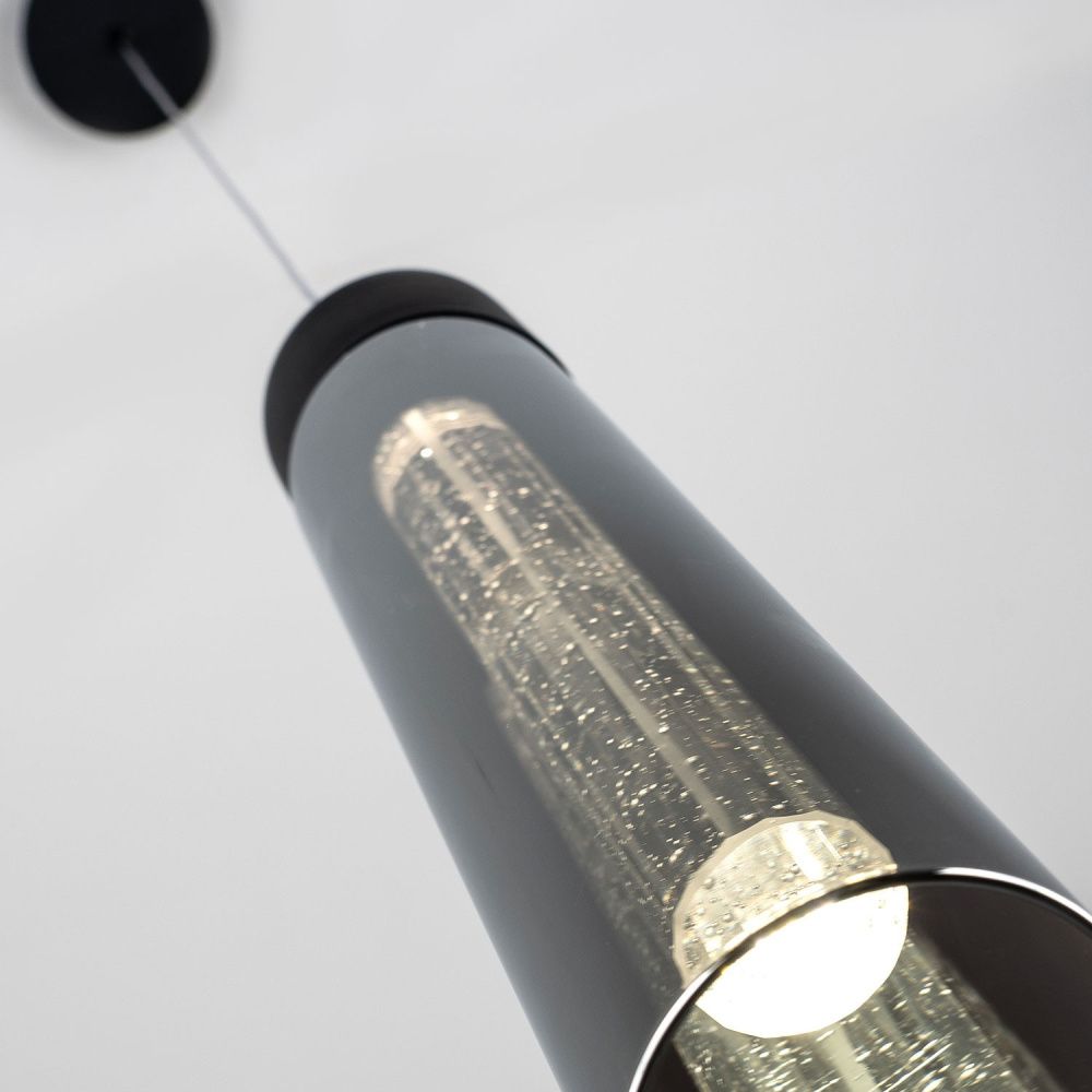 Подвесной светильник 7*9*200 см, LED 5W 4000K MODELUX ML.88943.1 BK черный