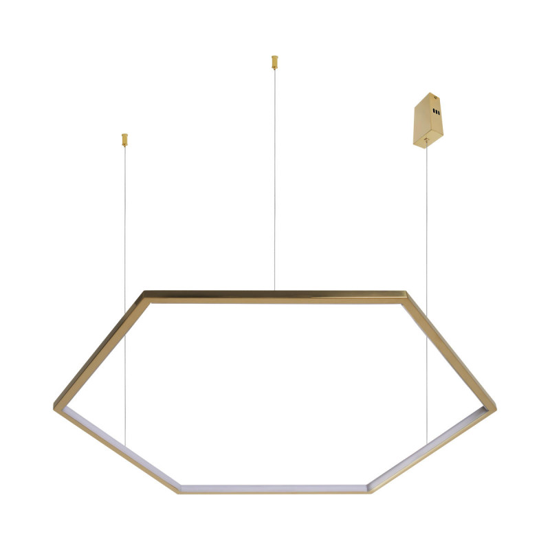 Светильник 80 см, 48W, 3000K, LOFT IT Ring 10016L, золото