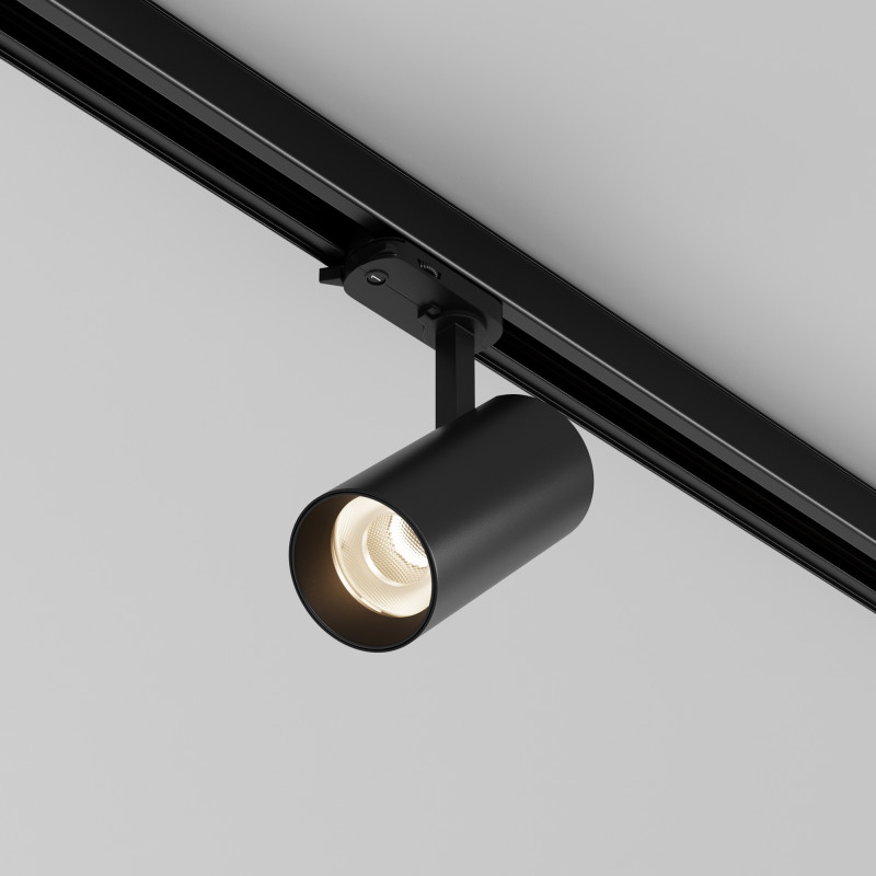 Трековый светильник 8 см, 10W, 4000K, Maytoni Technical Vuoro TR029-3-10W4K-B, черный