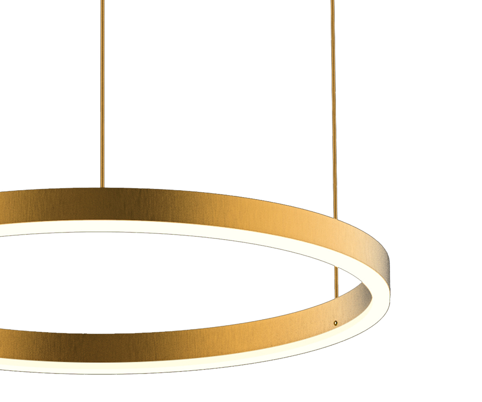 Светильник 40 см, 24W, 3000К Kink Light ТОР 08212,33P(3000K) матовое золото