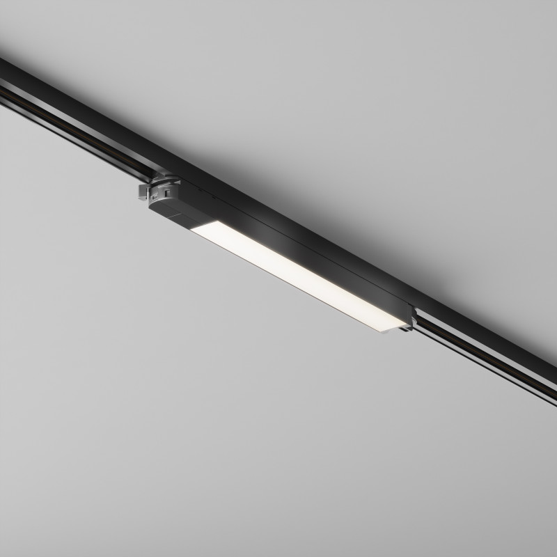 Трековый светильник 40 см, 12W, 4000K Maytoni TR000-1-12W4K-B черный