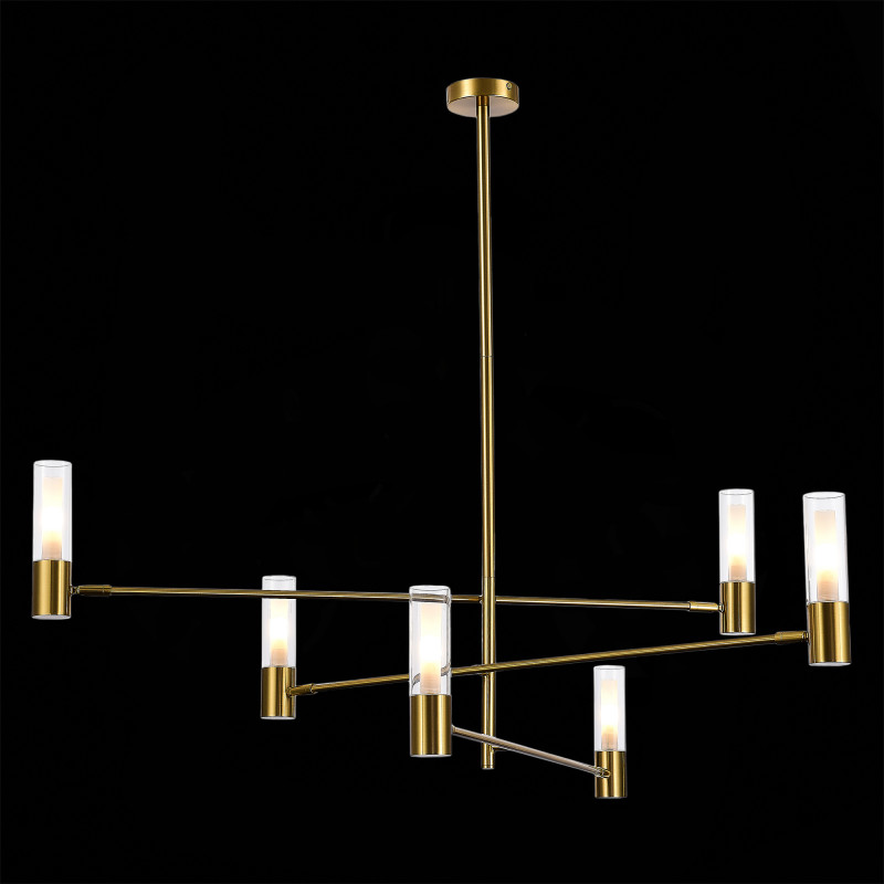 Люстра потолочная 115 см, 4000K, St luce Vitra SL1239.303.06 Латунь