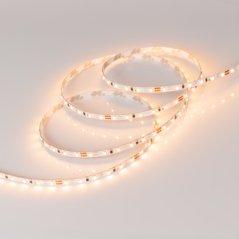 Лента MICROLED-M120-4mm 24V Warm2700 (5.4 W/m, IP20, 2216, 5m) (Arlight, узкая) 024422(2). Цена указана за 5 метров. Продается кратно 5 метрам.