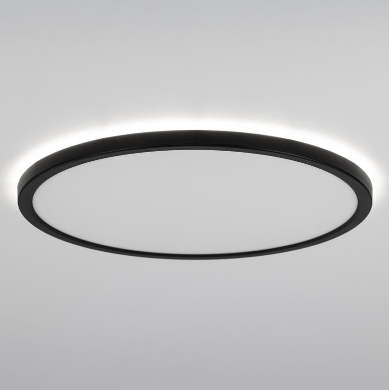 Светильник накладной 40*2,5 см, 40W*Мульти CL738321VL Бейсик Лайн Черный LED 