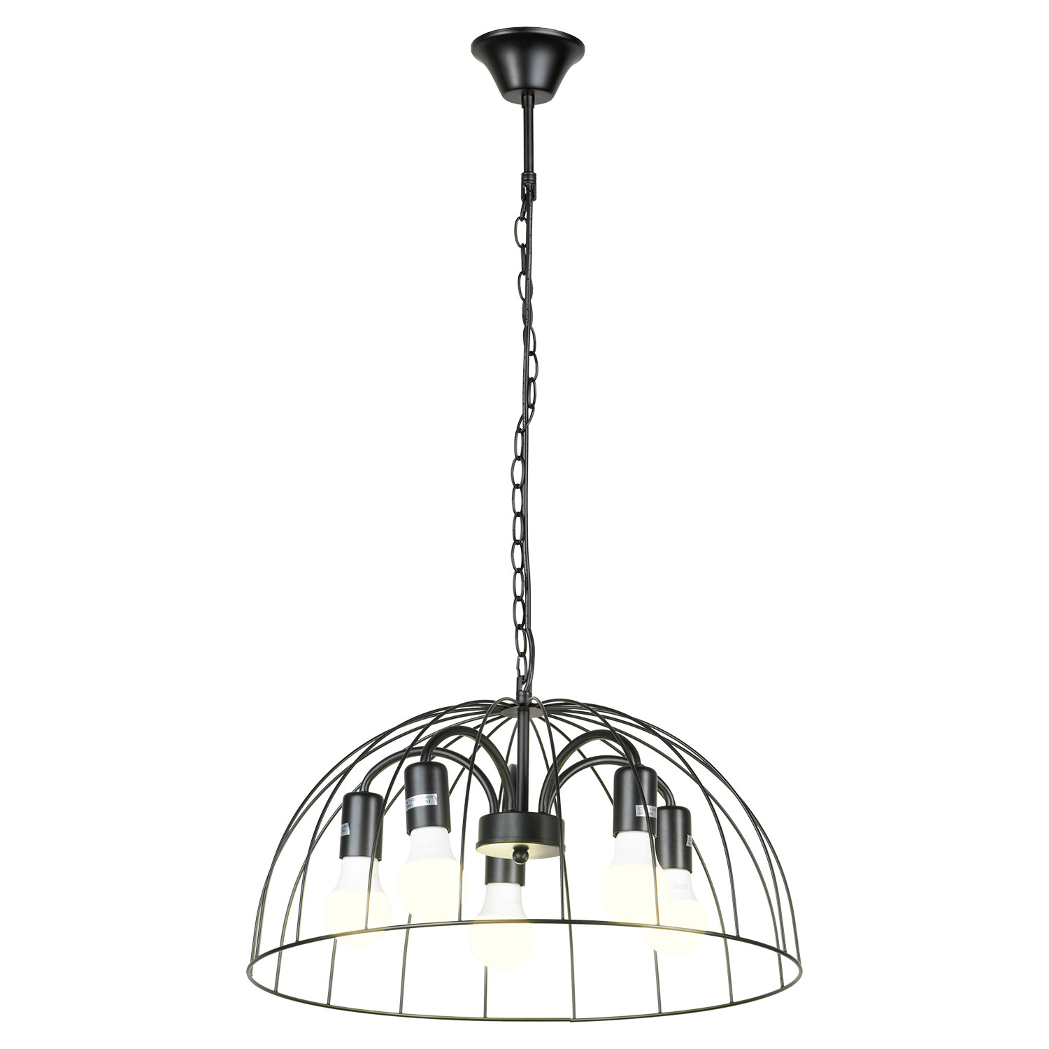 Люстра Lussole Lattice GRLSP-8216, 50*35 см, черный