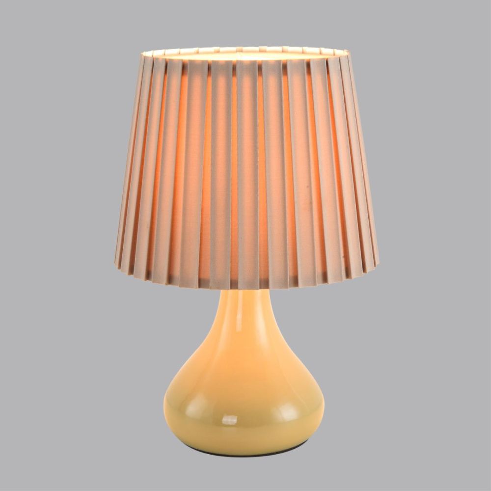 Настольная лампа 18*18*27 см, 1*E14*40W, Lumion Naina 8183/1T, цветной