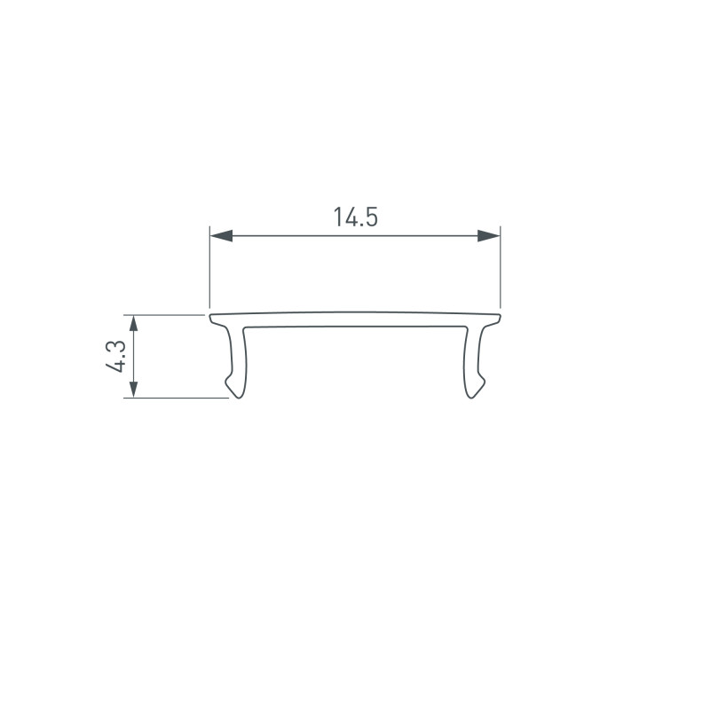 Экран Arlight 020482 250*1,5* см. Цена указана за 2,5 метра. Продается кратно 2,5 метрам.
