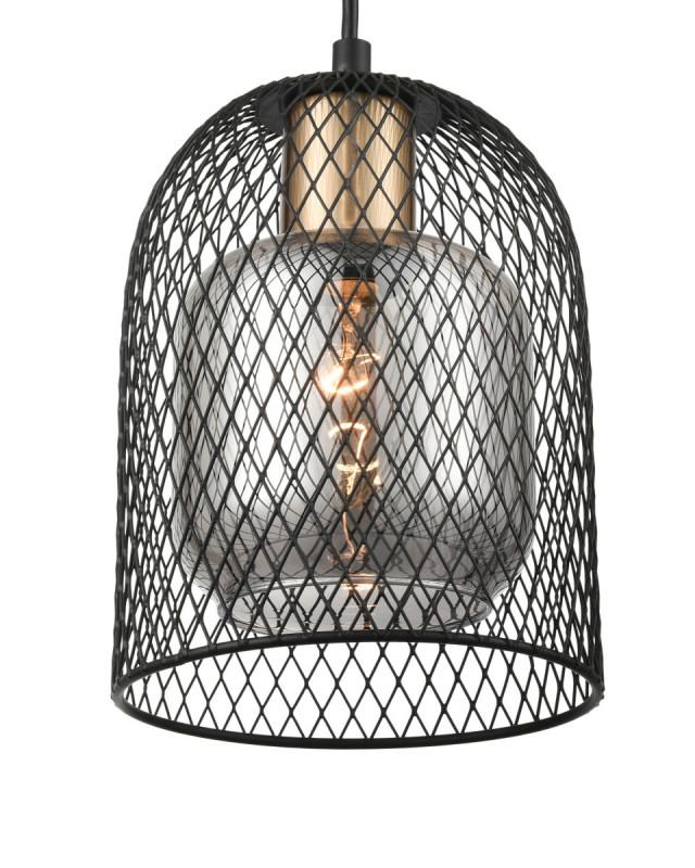 Подвесной светильник  15*143 см, 1*E14 черный, золото Vele Luce Diodor VL6402P01