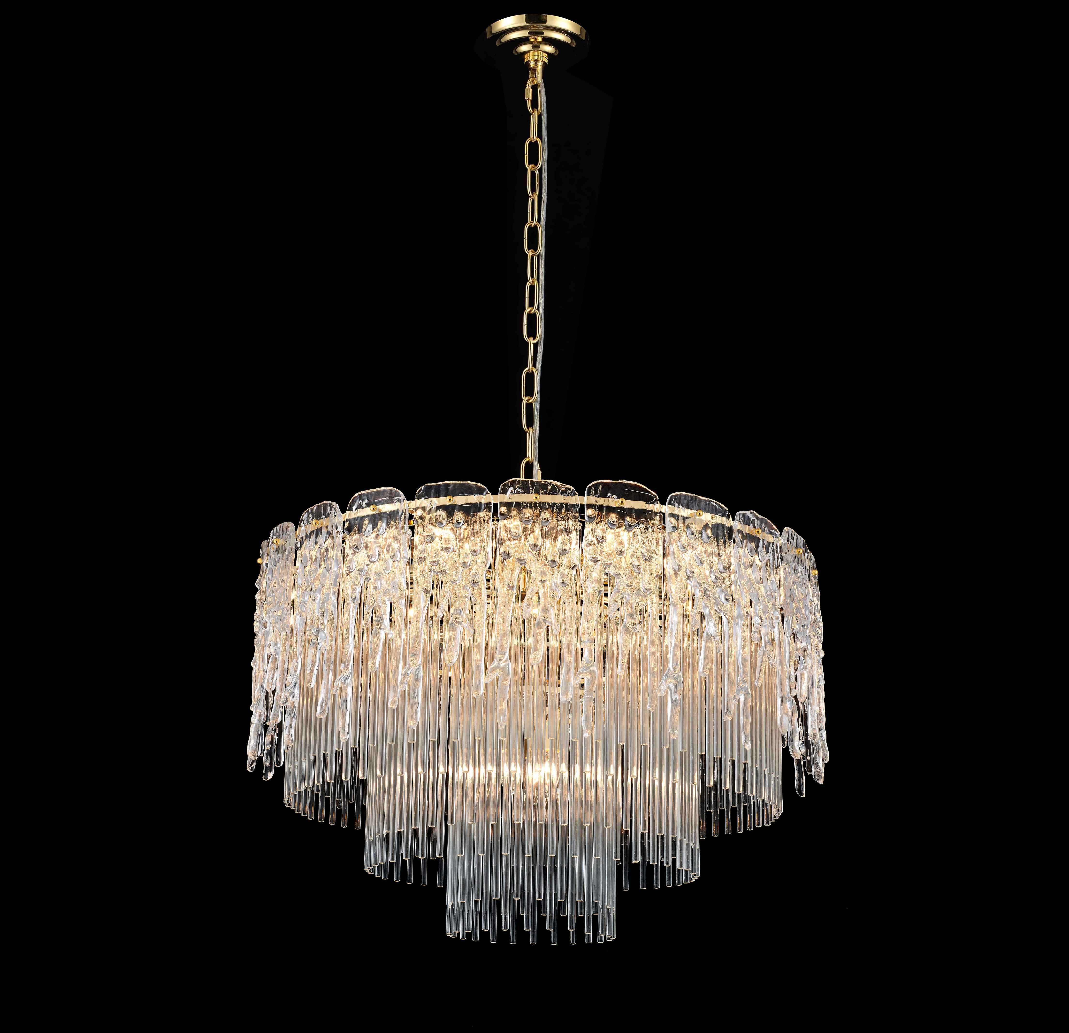 Люстра  800*540, 18*E14, 40W NewRgy Cristallo L16-ф800 H GOLD, H GOLD