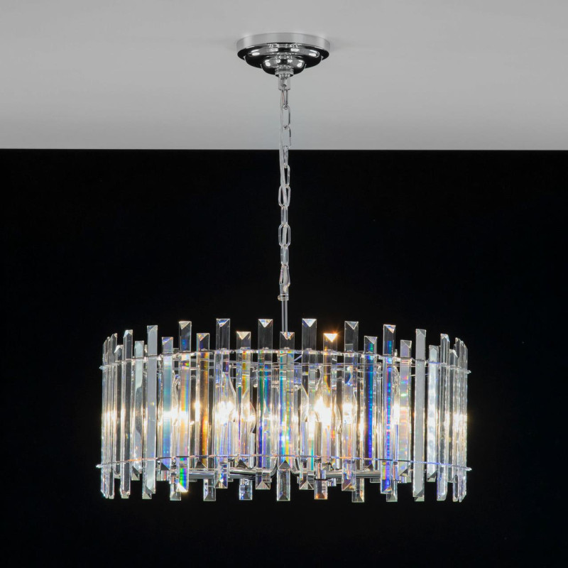 Люстра 59 см Citilux Ингвар CL334181 хром