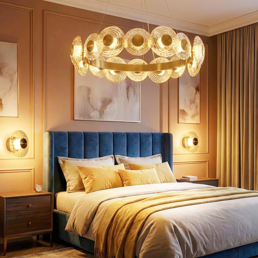 Светильник 75 см, 72W, 3000K, Citilux JANTAR CL240173, латунь