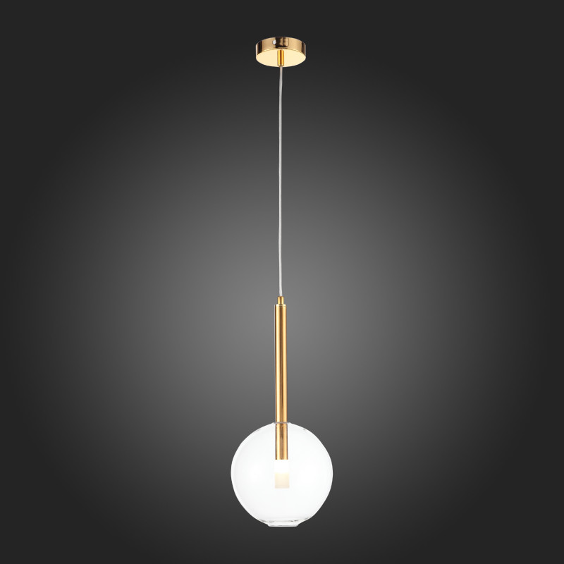 Светильник подвесной 20 см, ST LUCE SOFIO SL1054.203.01 Золотистый