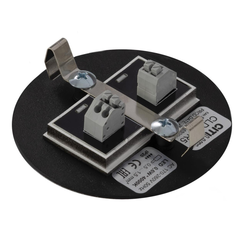 Светильник 8 см, 1W, 4000K, Citilux Скалли CLD007R5, черный
