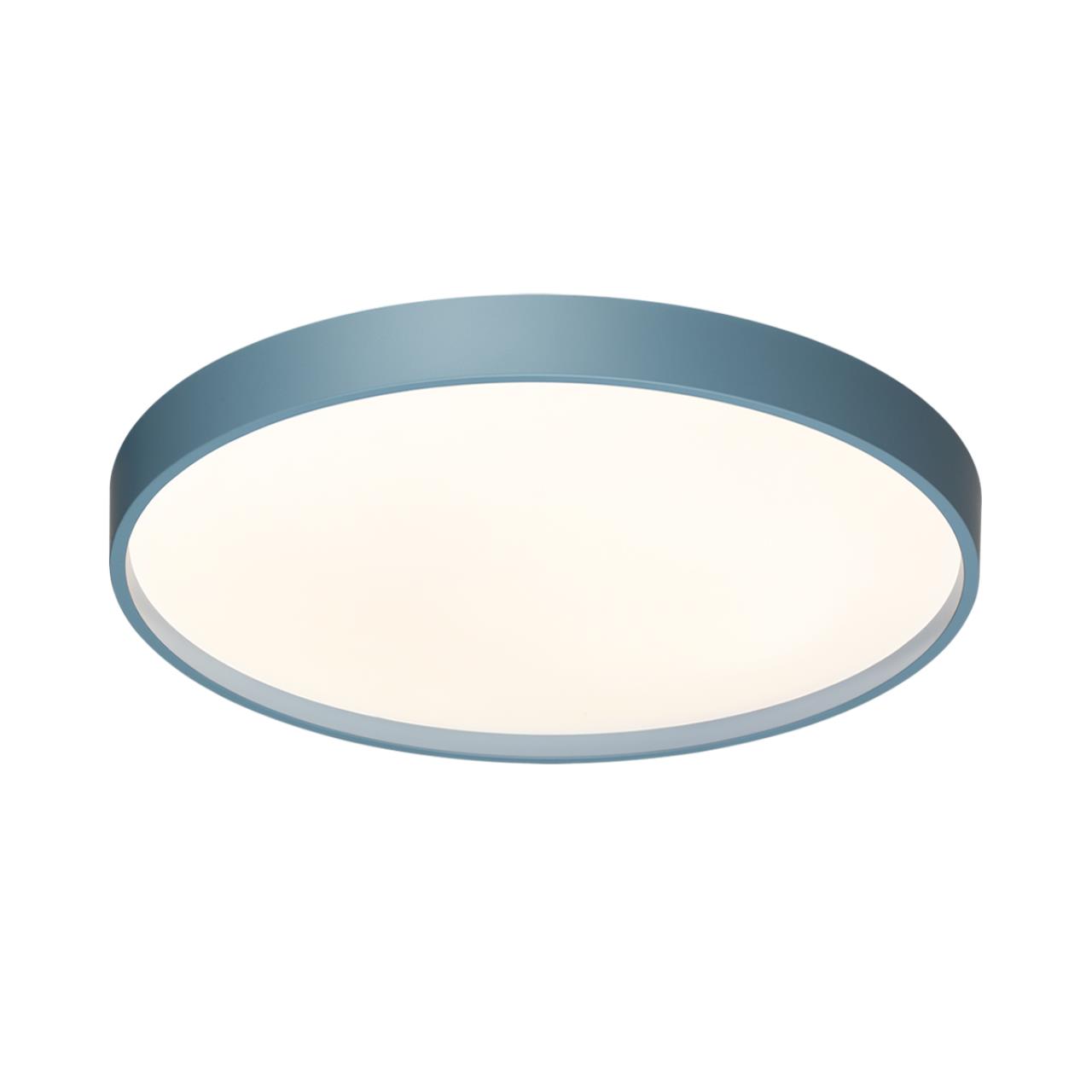 Настенно-потолочный светильник 38*5,7 см, LED 48W 3000-6000K Sonex Mavic 7745/DL белый/синий