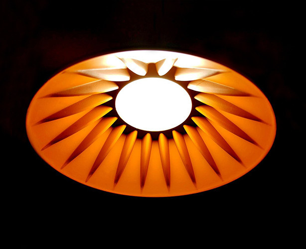 Подвесной светильник 19,6*250 см, ITALLINE  IT03-1429 black/orange
