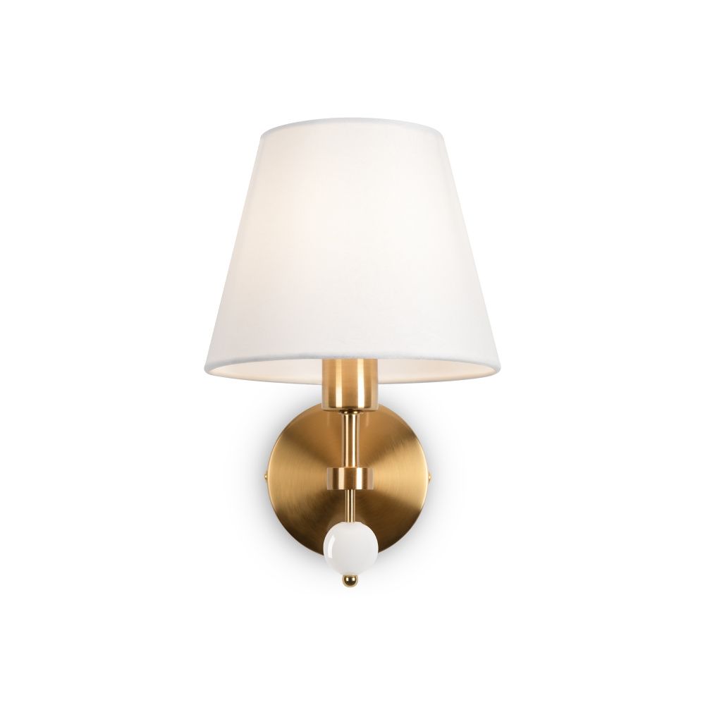 Бра 24*16*-25 см, 1*E14*40W, Freya  FR2064WL-01BS, Латунь