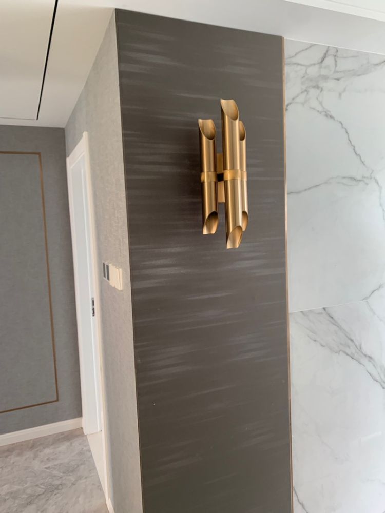 Бра casamilano shard 25*18*52 см, 6*G9*40W, ImperiumLoft 143766-22, Латунь