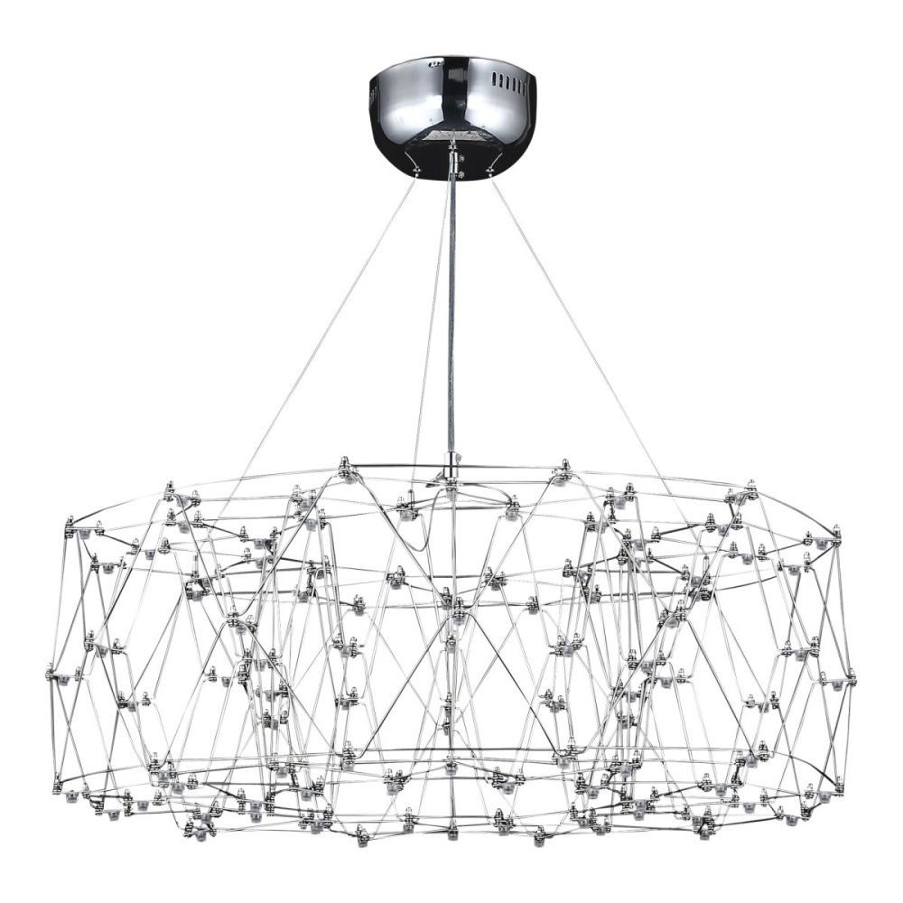 Подвесная люстра 80 см, 48W, 4000K, ST Luce Gravetta SL6602.103.48, хром