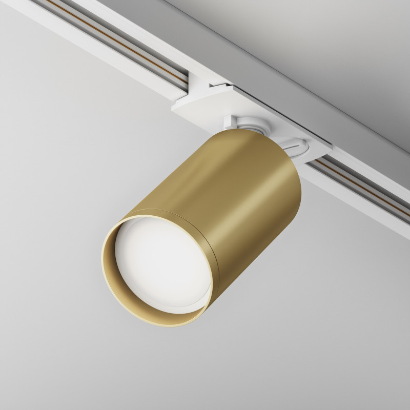 Светильник 5 см, Maytoni Focus S TR020-1-U-GU10-WMG, белый-матовое золото
