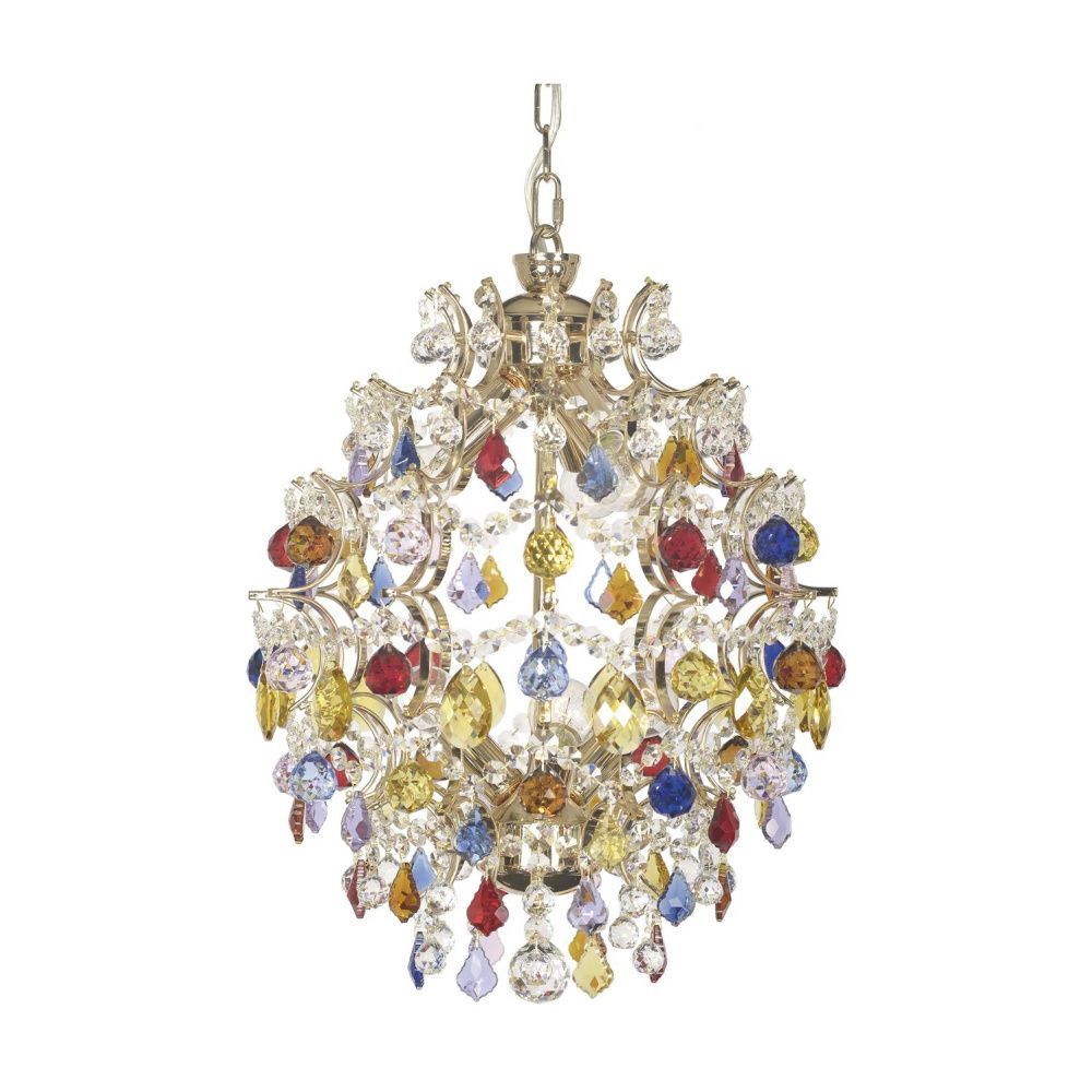 Люстра *42*48 см, 6*E14*40W, Dio D`arte Unico Gold Unico E 1.12.42.101 G, Золото