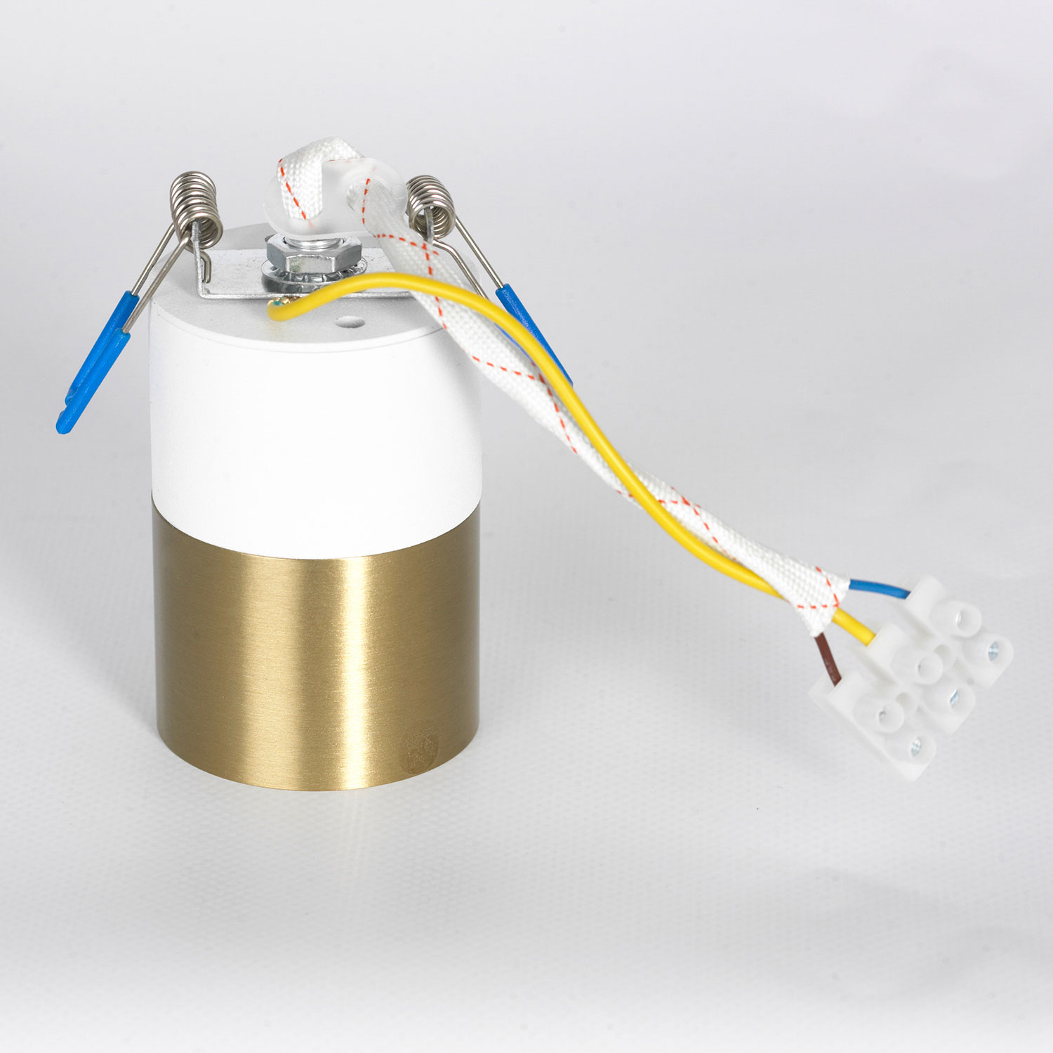 Потолочный светильник 5*8 см, 1*Gu10*50W Lussole Gilbert LSP-8830 белый/бронзовый
