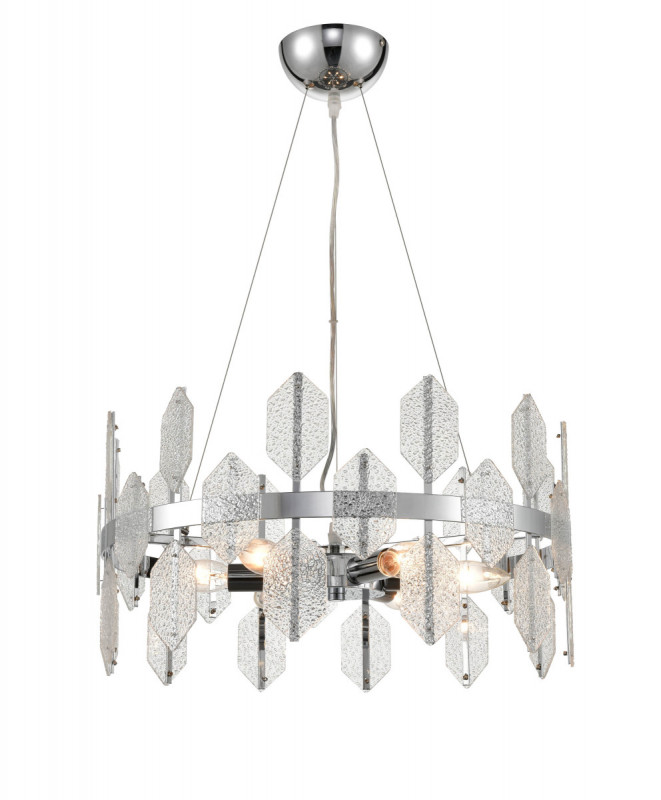 Подвесная люстра  48*120 см, 6*E14 хром Vele Luce Polaris VL4153P16
