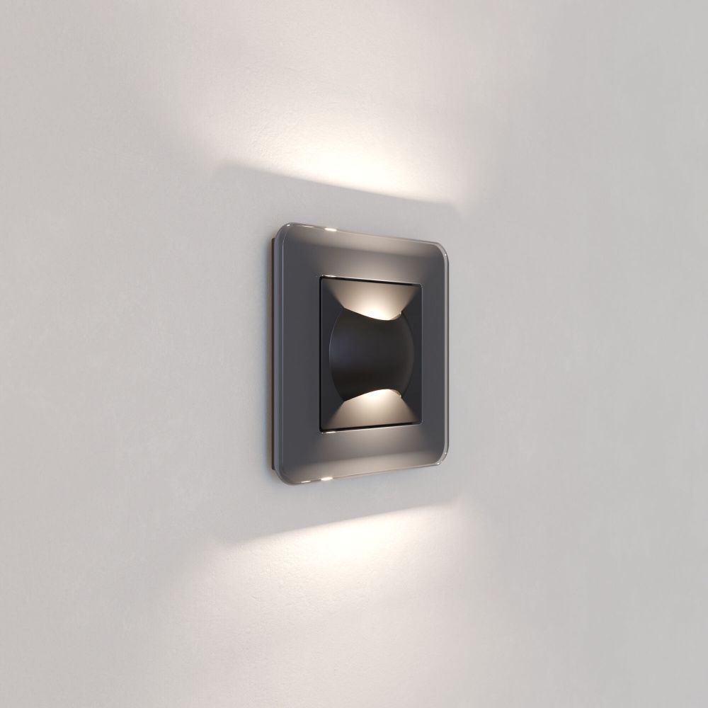 Встраиваемая LED подсветка Moon (черный матовый)  W1154508 Werkel 4690389185601