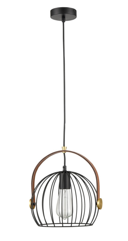 Подвесной светильник  25*153 см, 1*E27 черный, золото Vele Luce Pasquale VL6252P01