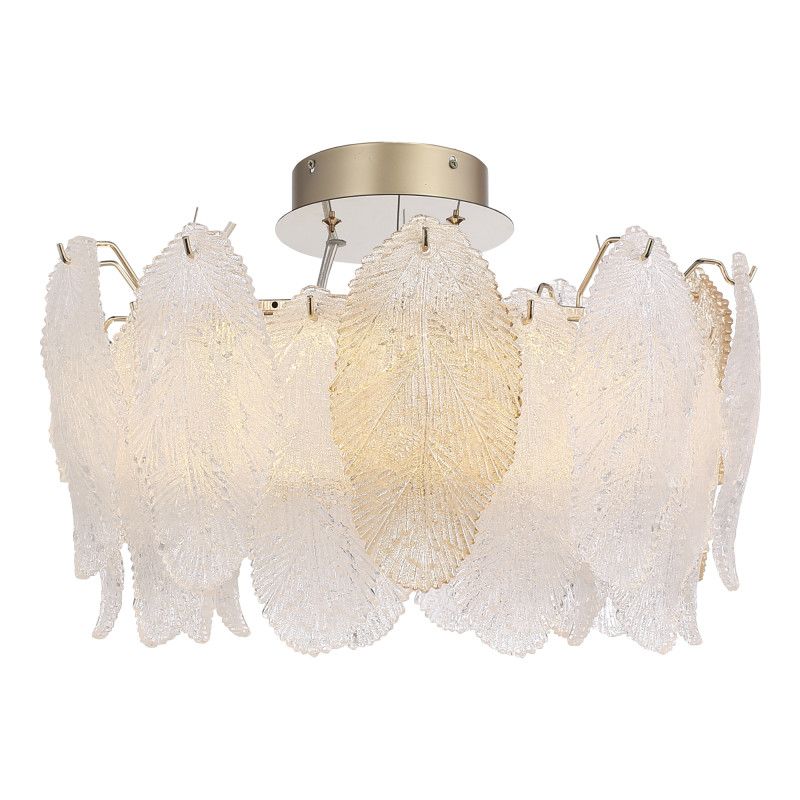 Накладная люстра *50*-32 см, 1*LED, 20W, 3000K, ST-Luce Lightsome SL6135.202.01, золотой
