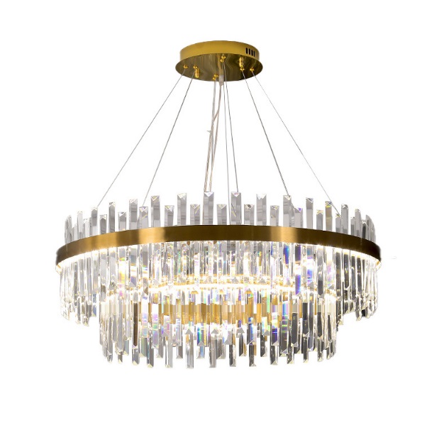 Светильник MD.6024 BRASS/ЛАТУНЬ  D400+600/H1200/1/LED/...W 4500K ASK2 DZN22-05