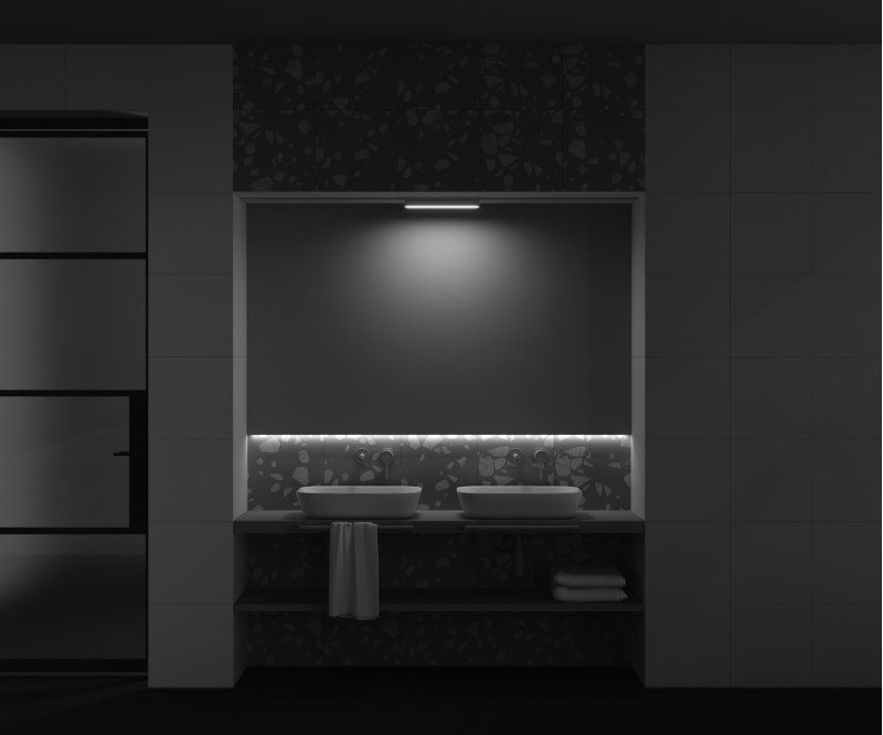 Трековый светильник 2,5*33*2,75 см, LED 16W, 4000К, Белый Maytoni Basis TR080-1-18W4K-W