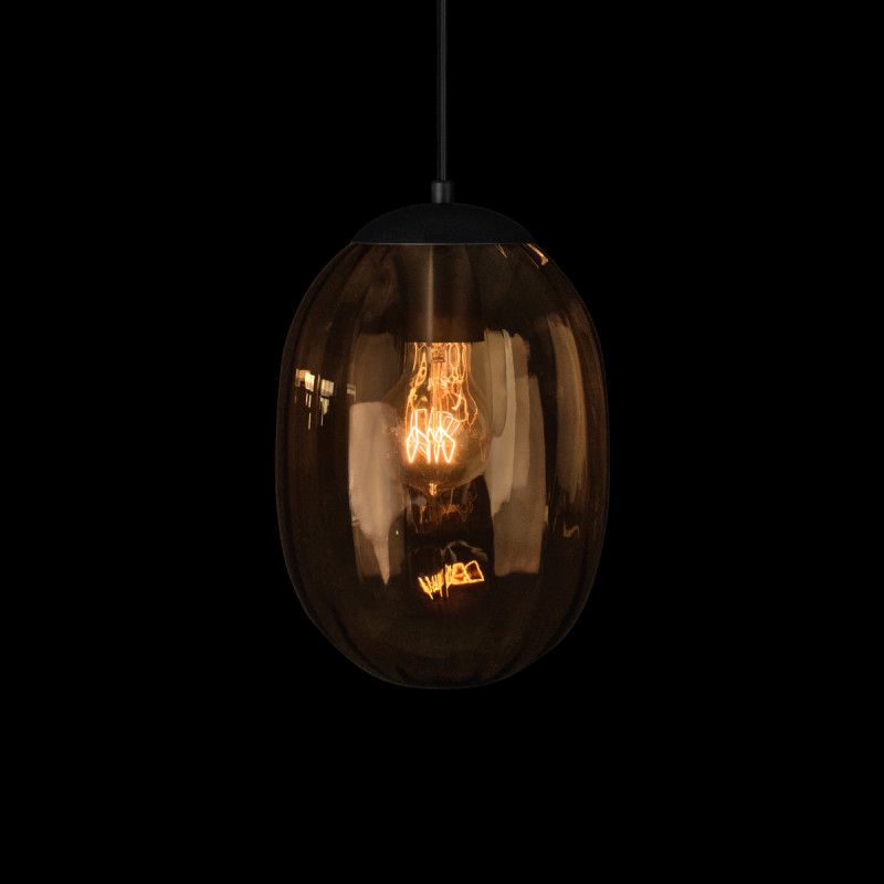 Подвесной светильник *18*-27,5 см, 1*E27*40W, LOFT IT Bubble 10427 Brown, черный