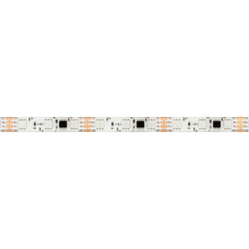 Лента герметичная SPI-SE-B60-10mm 12V RGB-PX3-BPT (12 W/m, IP65, 5060, 5m) (Arlight, бегущий огонь) 039597. Цена указана за 5 метров. Продается кратно 5 метрам.