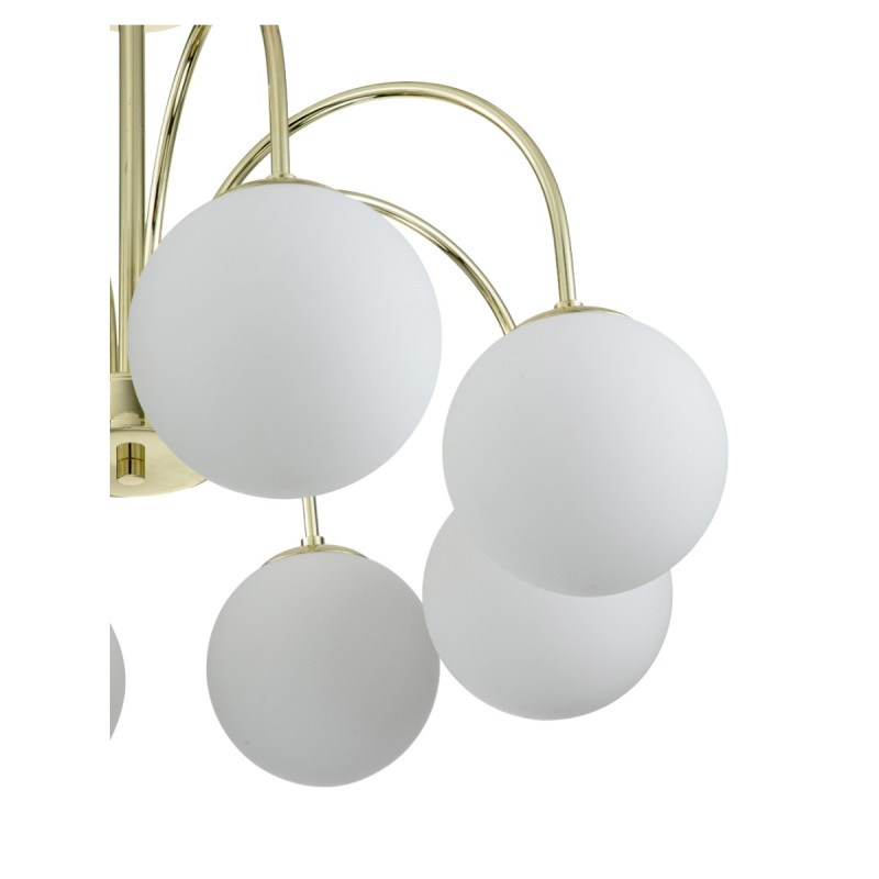 Светильник на штанге 680*680*450 мм, 8*E14 золото Indigo Voga V000326, 13017/8R Gold