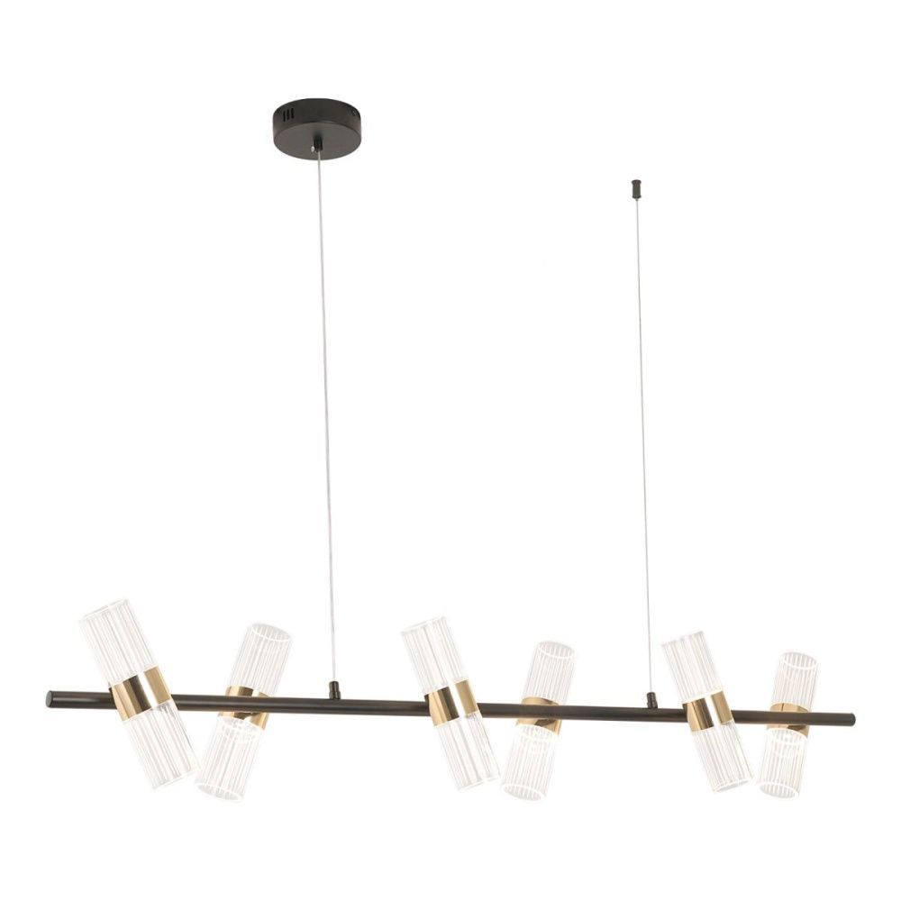 Подвесной светильник 120 см, 21W, 4000K, Lussole LSP-7536, черный