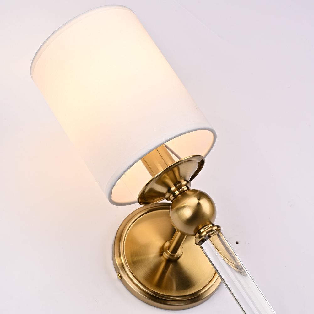 Бра Nell Sconce 57*17*17 см, 1*E14*40W, ImperiumLoft 44.704-0, Латунь