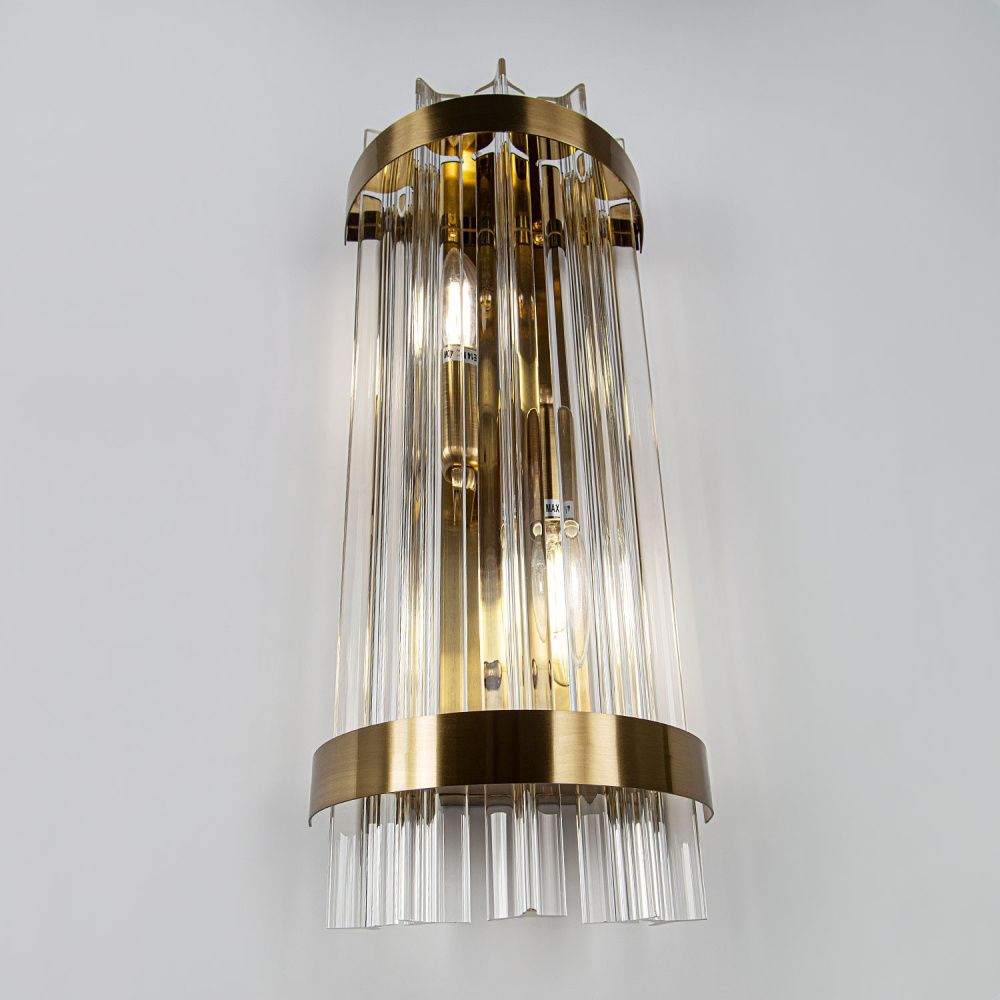 Бра 17*10*40 см, Е14 2x40W, Золото MODELUX ML.514.02 GD