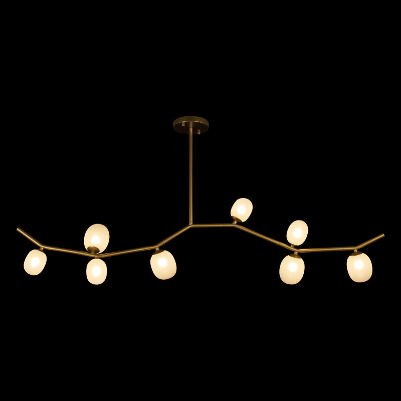 Подвесной светильник 150*53,5 см, 8*G9 Loft it Sakura 10212/8L Gold